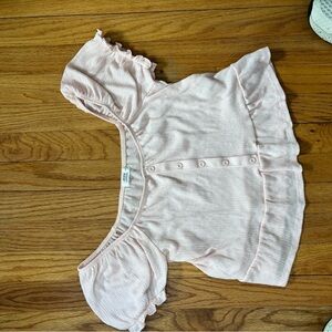 Ardene Light Pink Crop Top